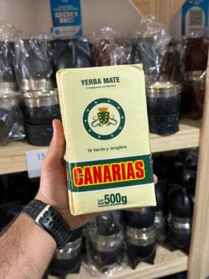 Yerba Canarias te verde y jengibre de 500gr