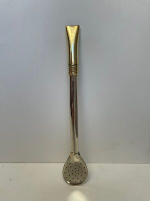 Bombillon de alpaca modelo "classic", pico de bronce