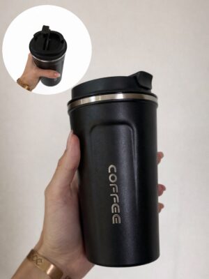 Vaso térmico 500ml cierre hermético COLORES SURTIDOS