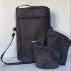 Bolso matero tela PREMIUN con sujetador de termo + yerbero + azucarero