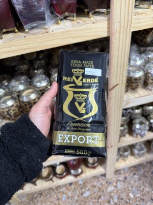 Yerba Mate REI VERDE PREMIUM EXPORT PAQUETE NEGRO 500 gramos