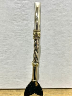 BOMBILLON PREMIUM PICO DE LORO / CAÑO Y PICO DE ALPACA CON DIJES DE BRONCE
