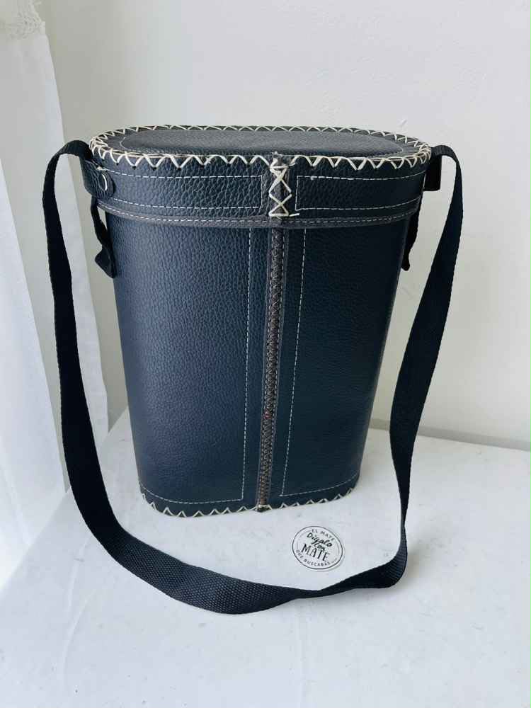 Portatermo de CUERINA con TAPA/SUJETADOR 1,2LTS